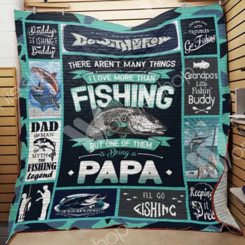 Fishing Papa Blanket MY1802 81O42