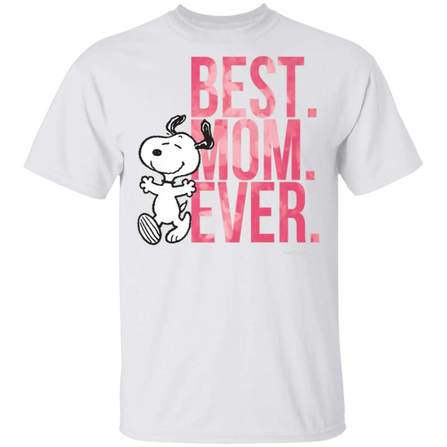 Peanuts Snoopy Best Mom Ever T-Shirt