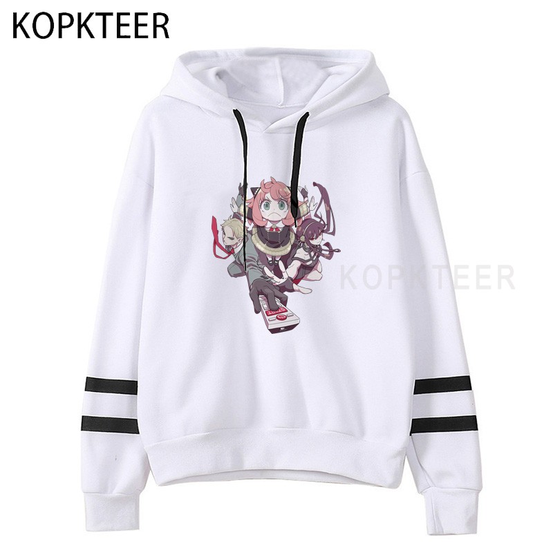 Spy X Family Anime Streetwear Hoodies Women Sweatshirt Autumn Long Sleeve Hoodies Harajuku Hoodie Cute Print Sweatshirt Women alx