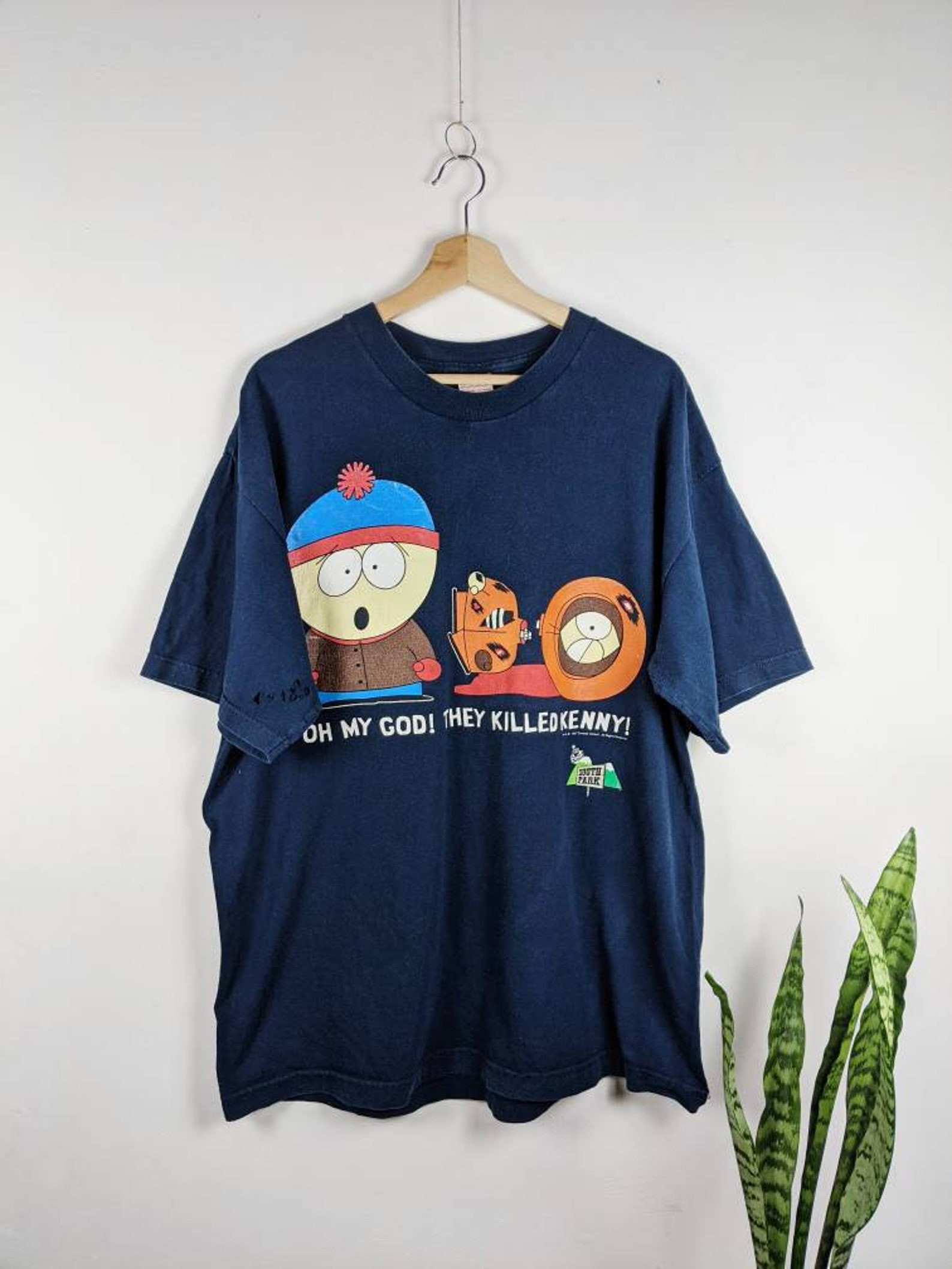 Vintage South Park T Shirt Merch Killed Kenny 1997