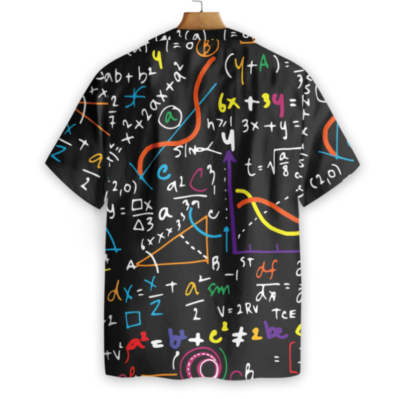 Colorful World Of Math Hawaiian Shirt Gift For Teacher Student Ha6238