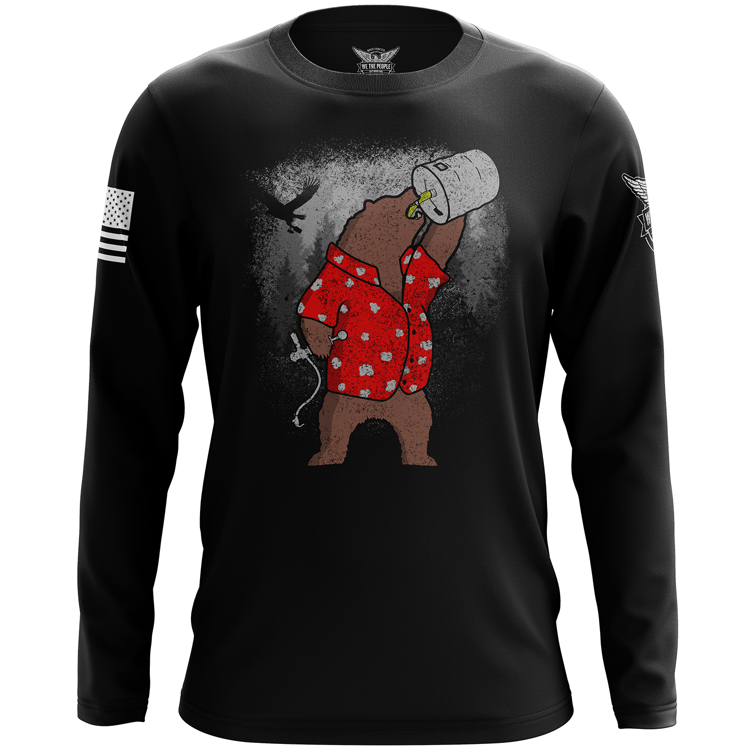 American Spirit Animal Long Sleeve Shirt