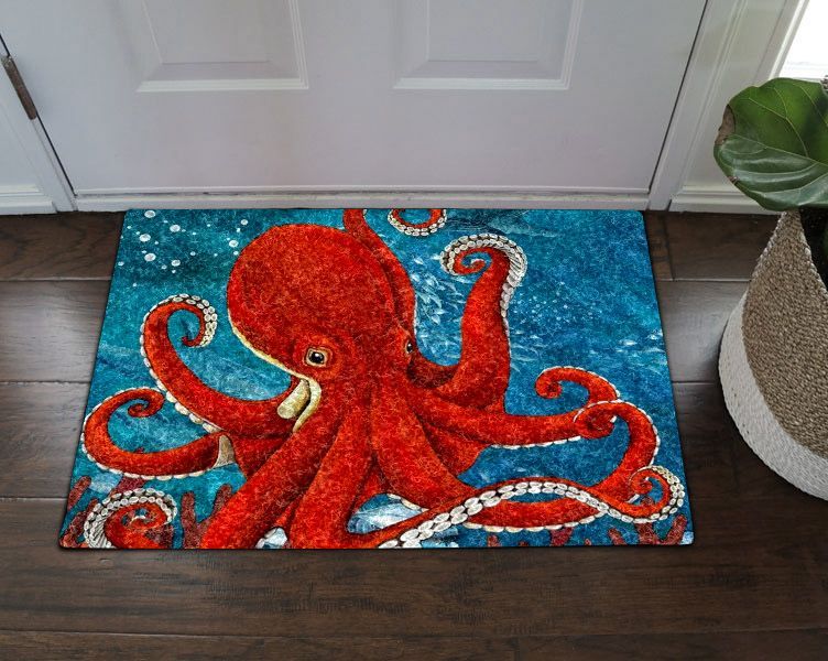 Apayprints – Octopus 3D All Over Printed Doormat