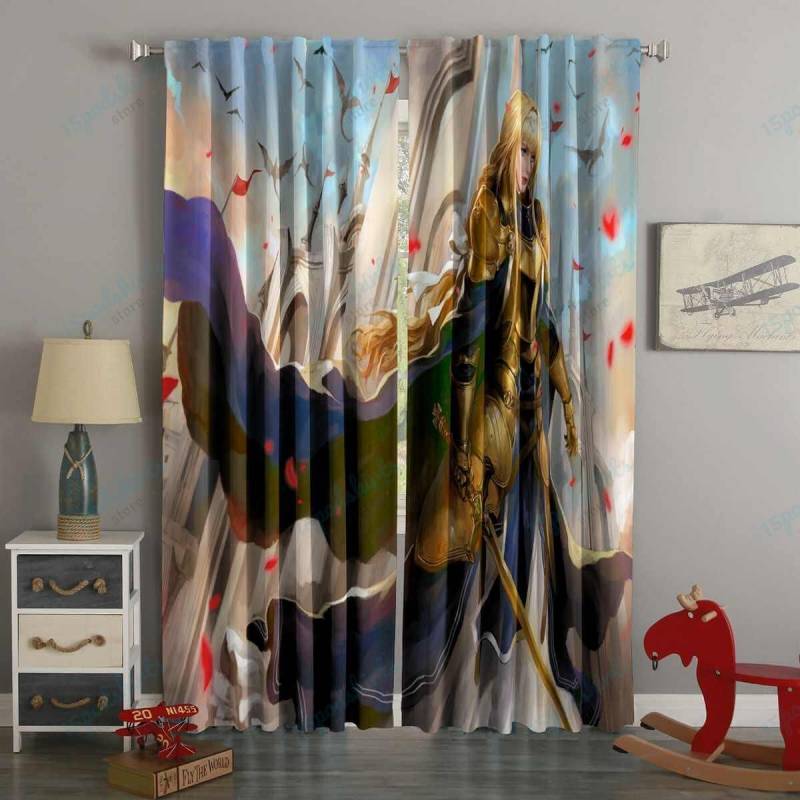 3D Printed Alice Zuberg Style Custom Living Room Curtains