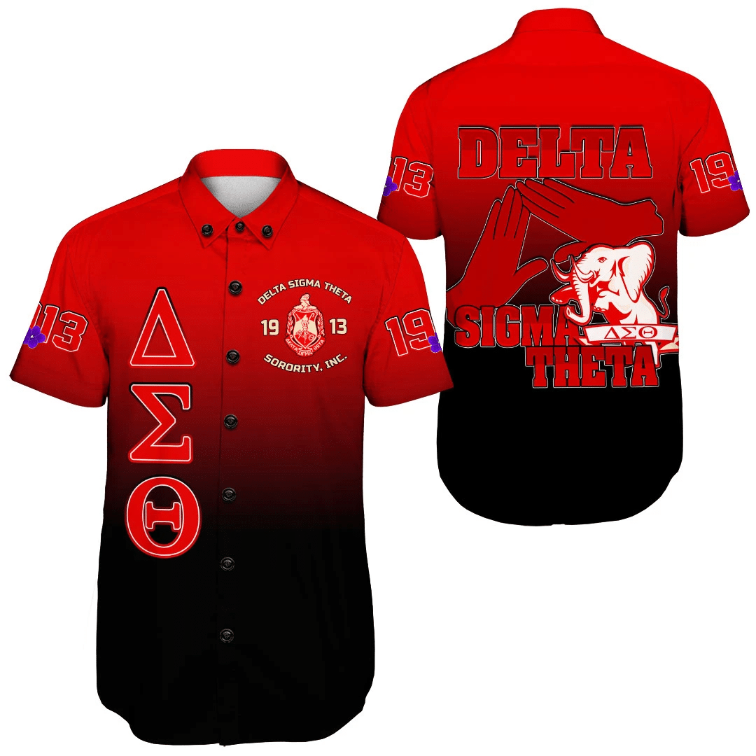 Africa Zone Shirt – Delta Sigma Theta Short Sleeve Shirt A31