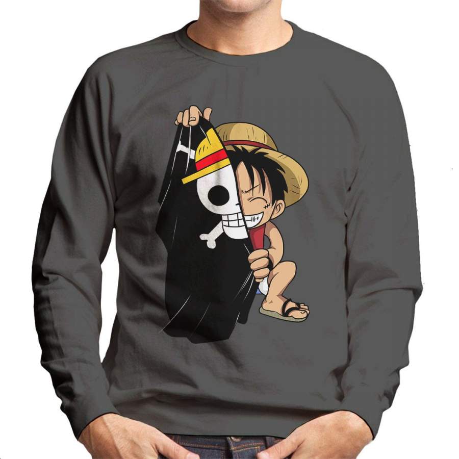 Monkey D Luffy Flag One Piece Men’s Sweatshirt