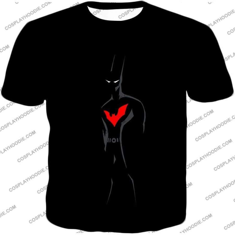 Super Cool Batman Beyond Promo Black T-Shirt BM071