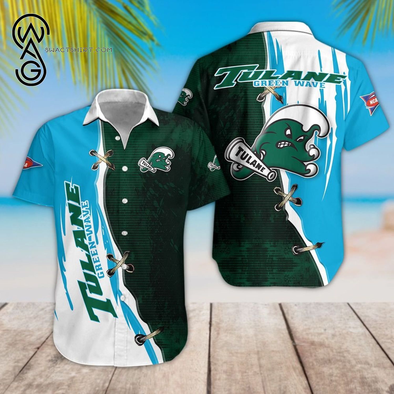 NCCA Tulane Green Wave Limited Edition Trendy Hawaiian Shirt Aloha Shirt