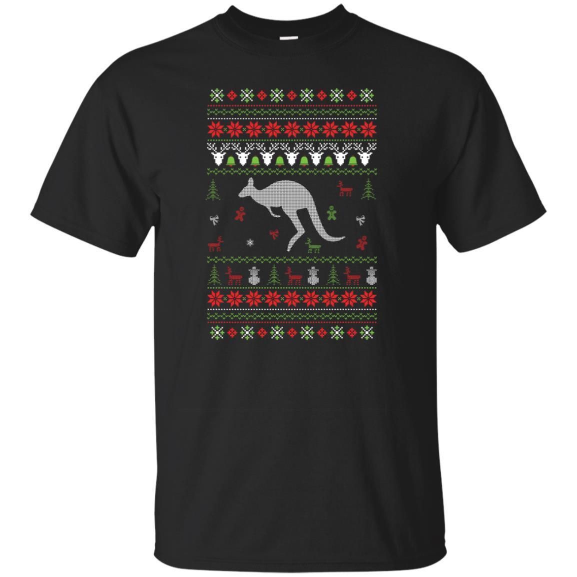 Check out this awesome Kangaroo Ugly Christmas Sweater