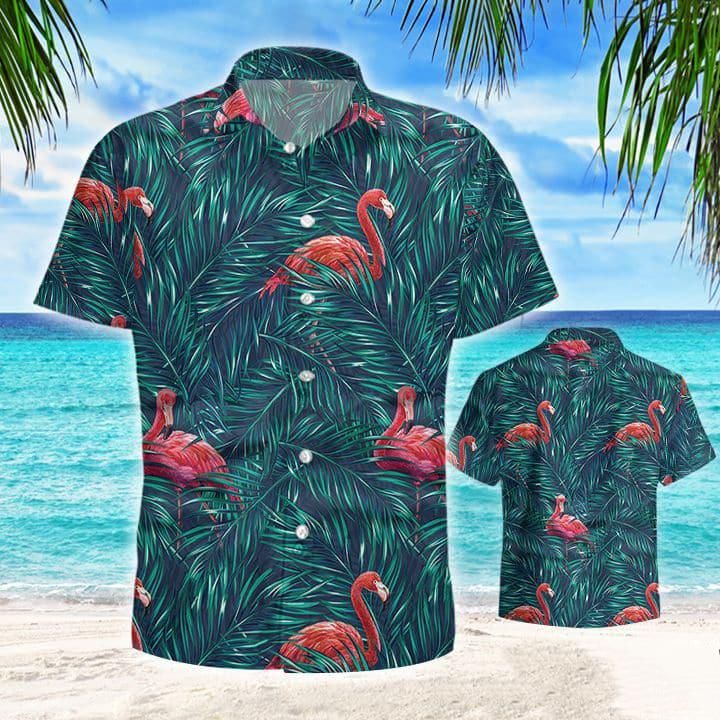 Felacia Flamingo Tropical Aloha Hawaiian Ha87476