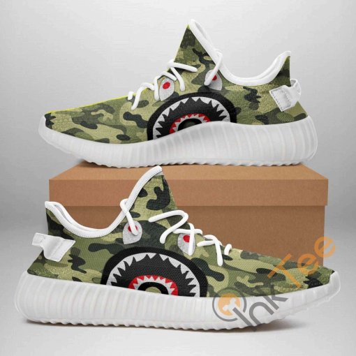 Bape Custom Shoes Personalized Name Yeezy Sneakers