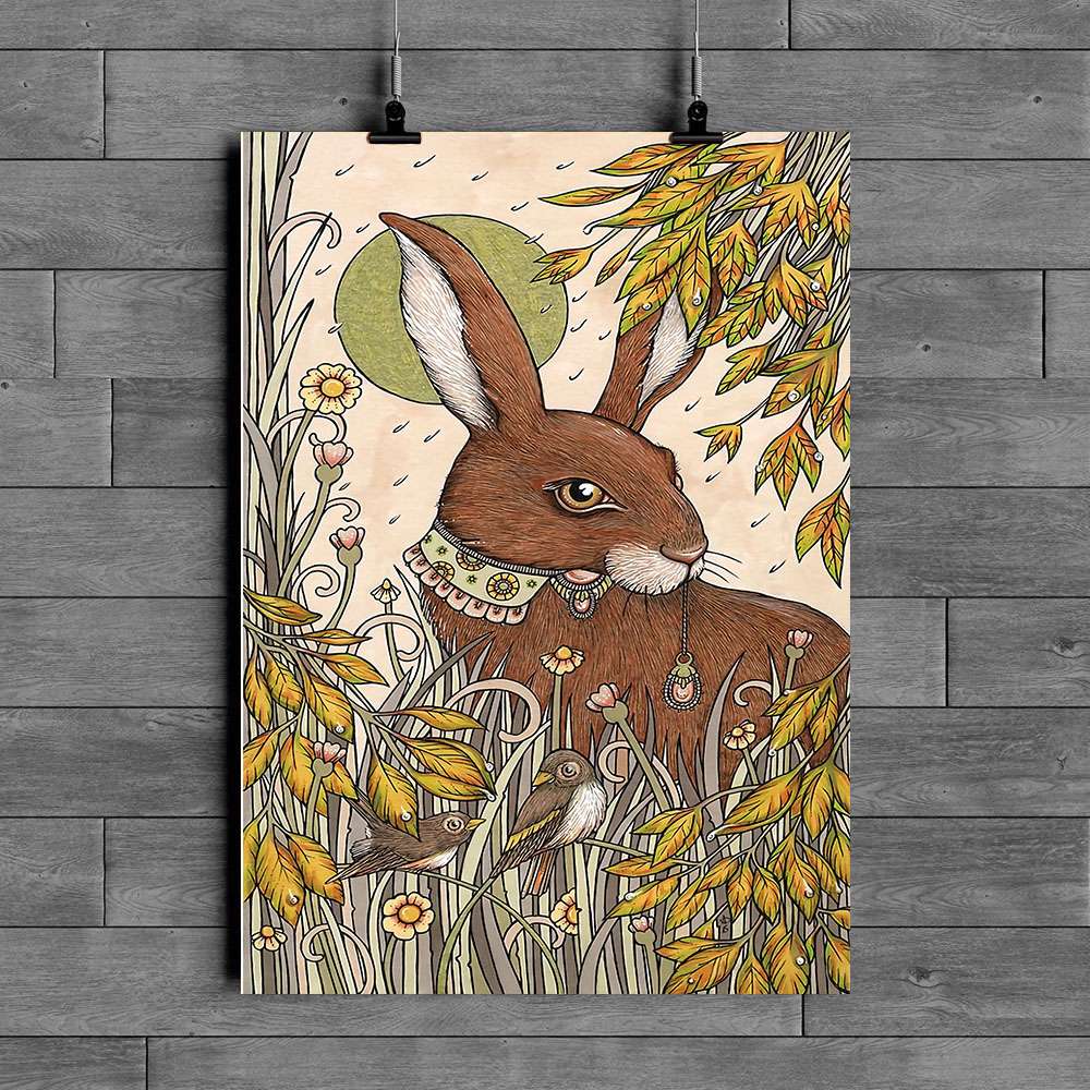 Rabbit Poster Dc200202Pt