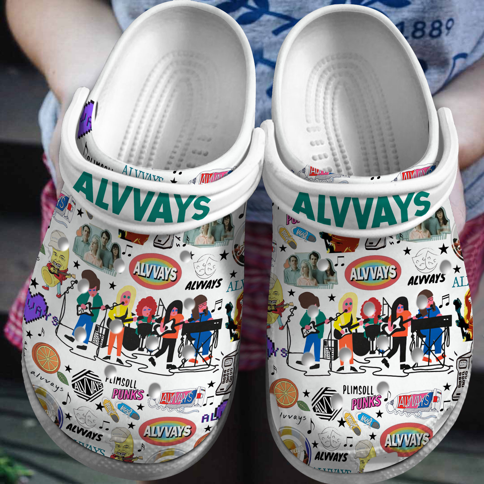 Alvvays Crocss Clogs For Men Women And Kid Hjuony17
