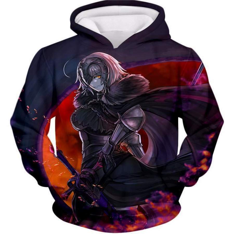 Fate Stay Night Fate Grand Order Ruler Jeanne Alter Avenger Hoodie ...