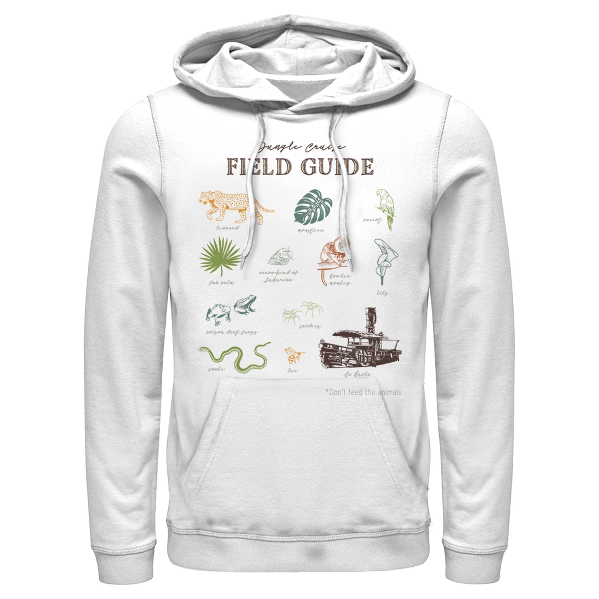 Jungle Cruise Men’S Field Guide  Pull Over Hoodie