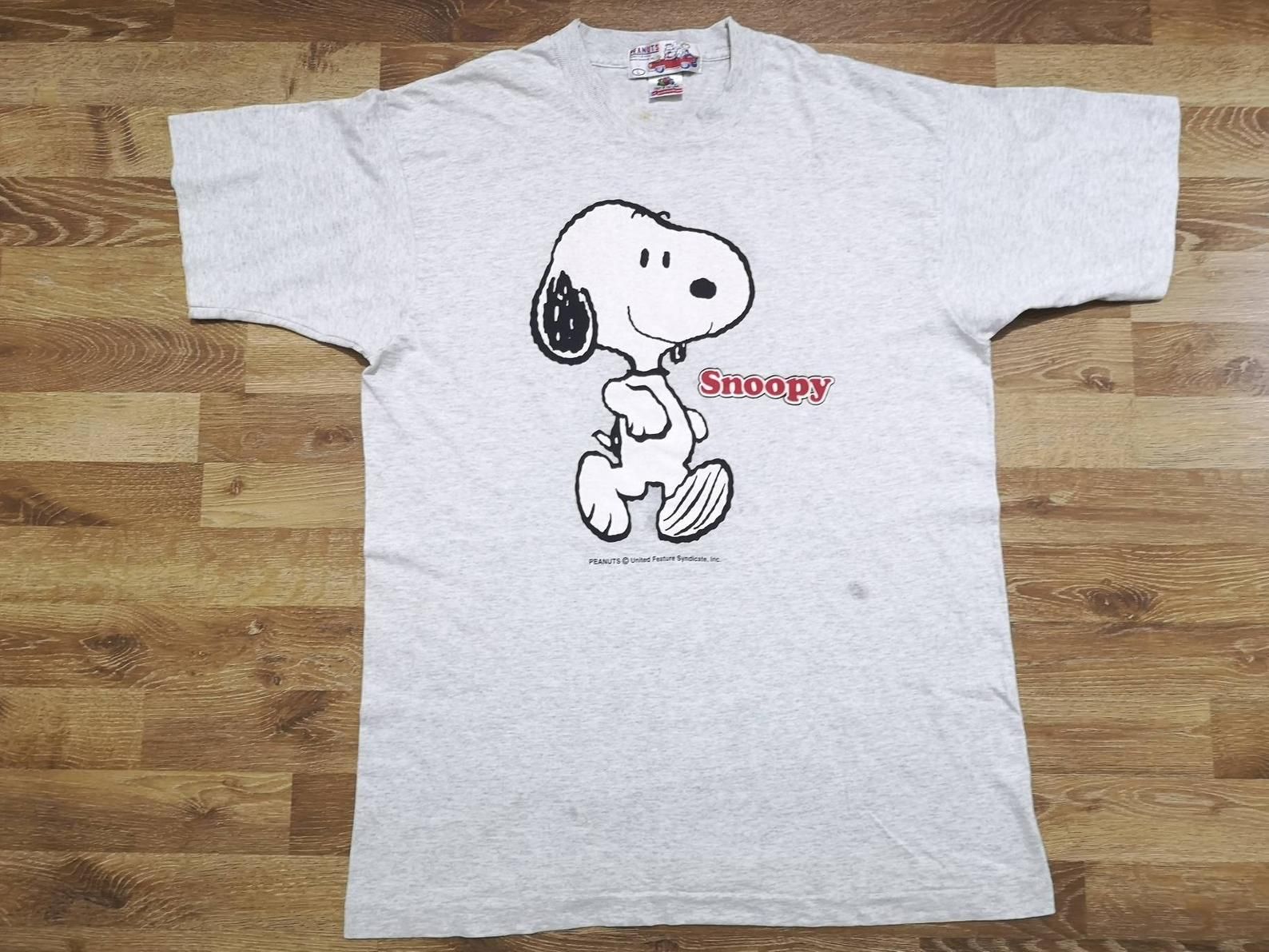 Distressed True Vintage Og 90'S Snoopy Peanuts Warner Bros Studio T ...