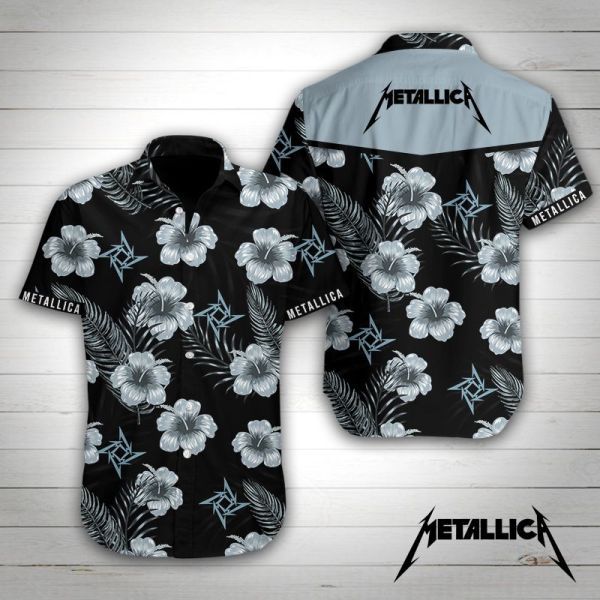 Metallica Hawaiian Shirt V1