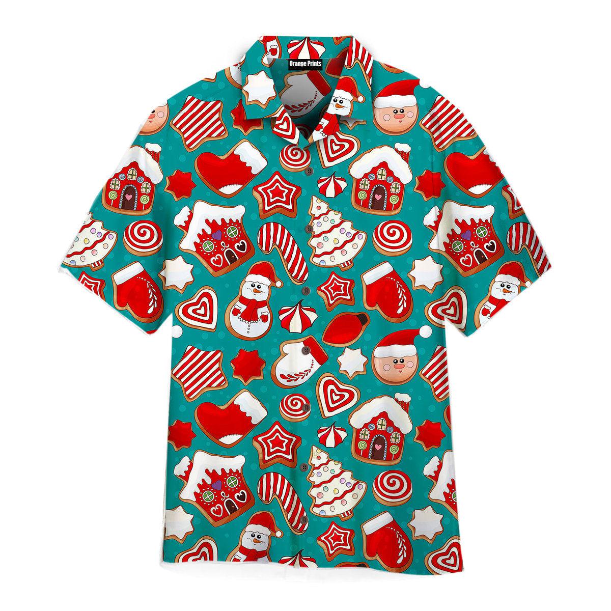 Gingerbread Cookies Christmas Sweets Hawaii Shirt For Men And Women Ha66117