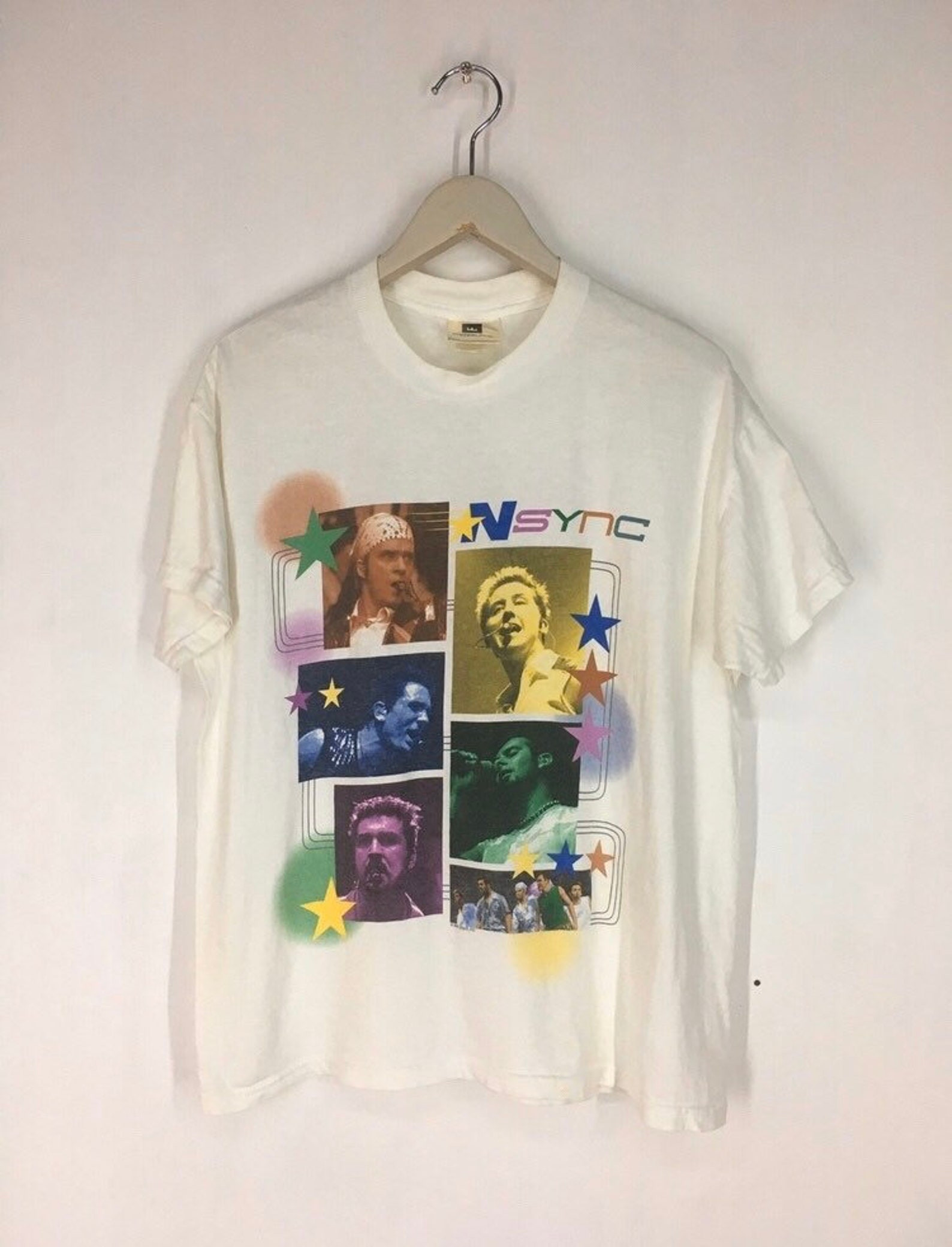 Vintage Y2K Nsync America Band Tour Concert Promo T Shirt