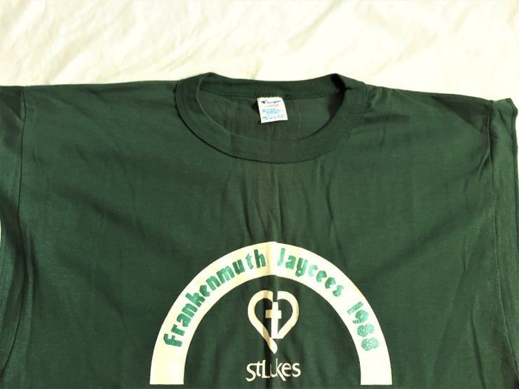 Vintage 80S Champion St Lukes Run Shirt