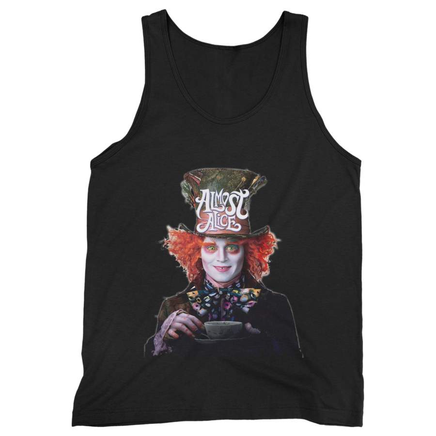 Almost Alice The Mad Hatter Man’s Tank Top