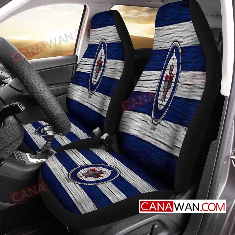 Winnipeg Jets Style019 3D Customized Personalized Car Seat Cover