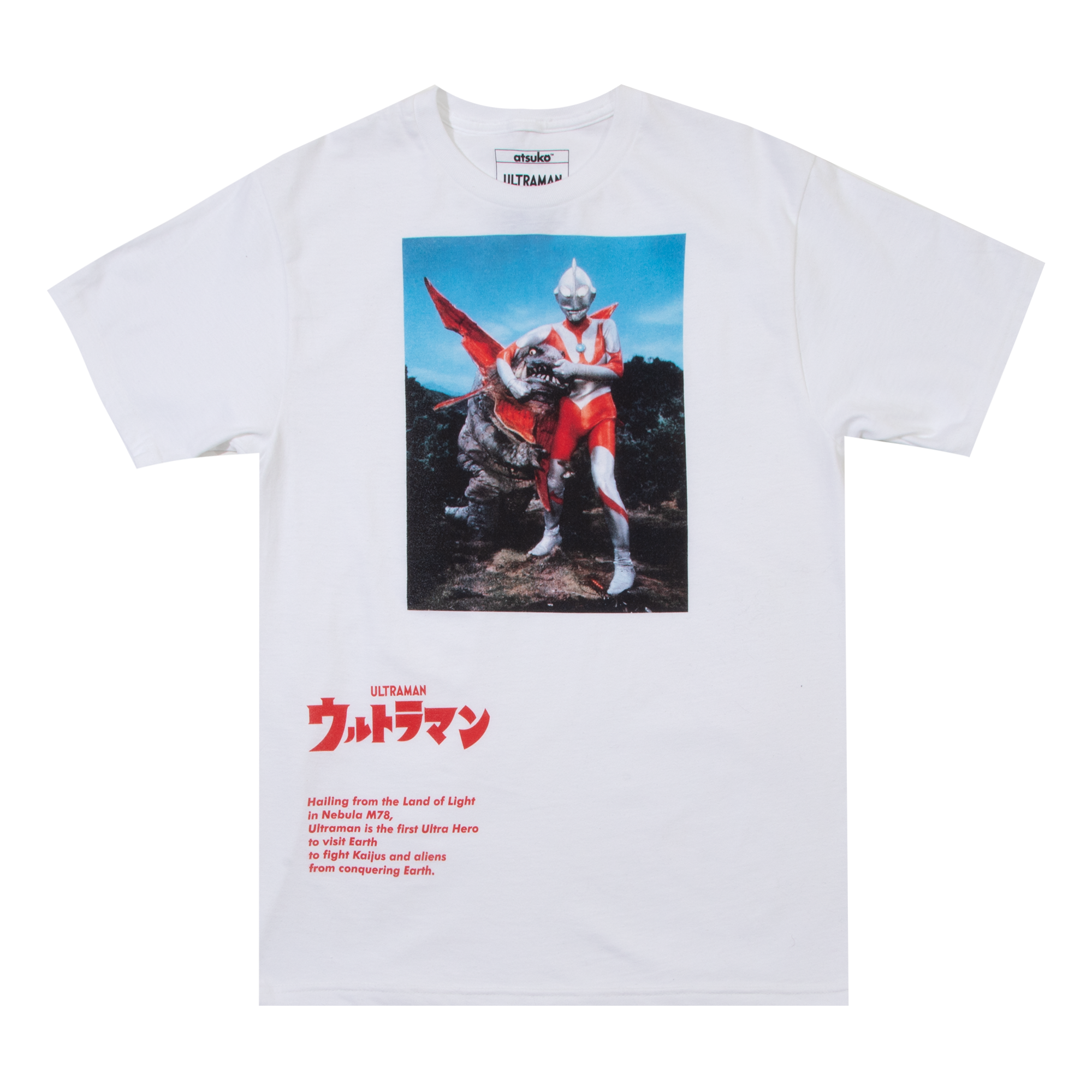 Ultraman Headlock White Tee