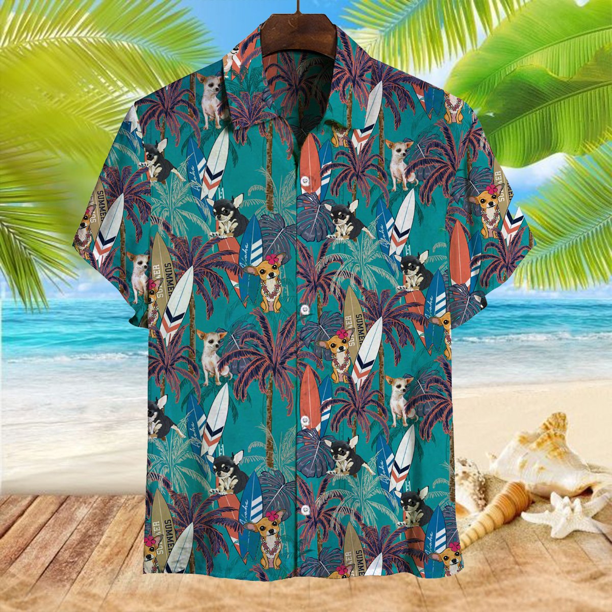 Chihuahua Hawaii Shirt Ha54191