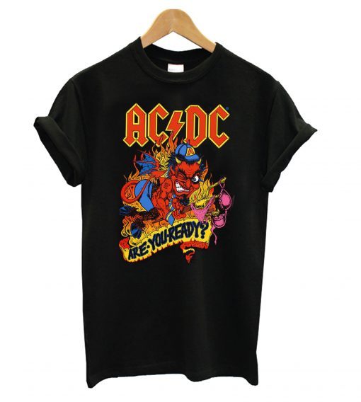 ACDC Are You Ready RS T shirt