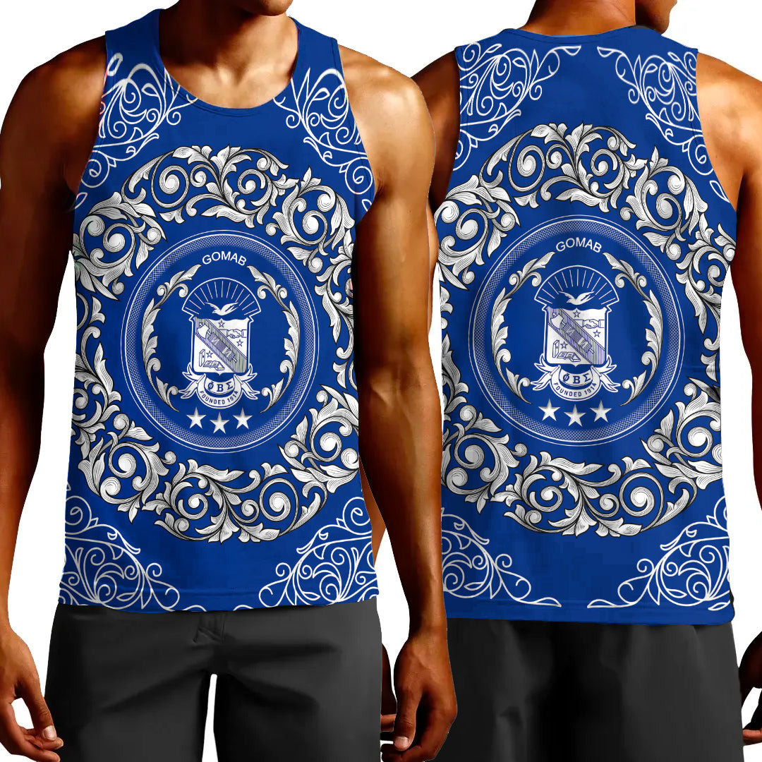Africa Zone Clothing – Phi Beta Sigma Fraternity Tank Top A35