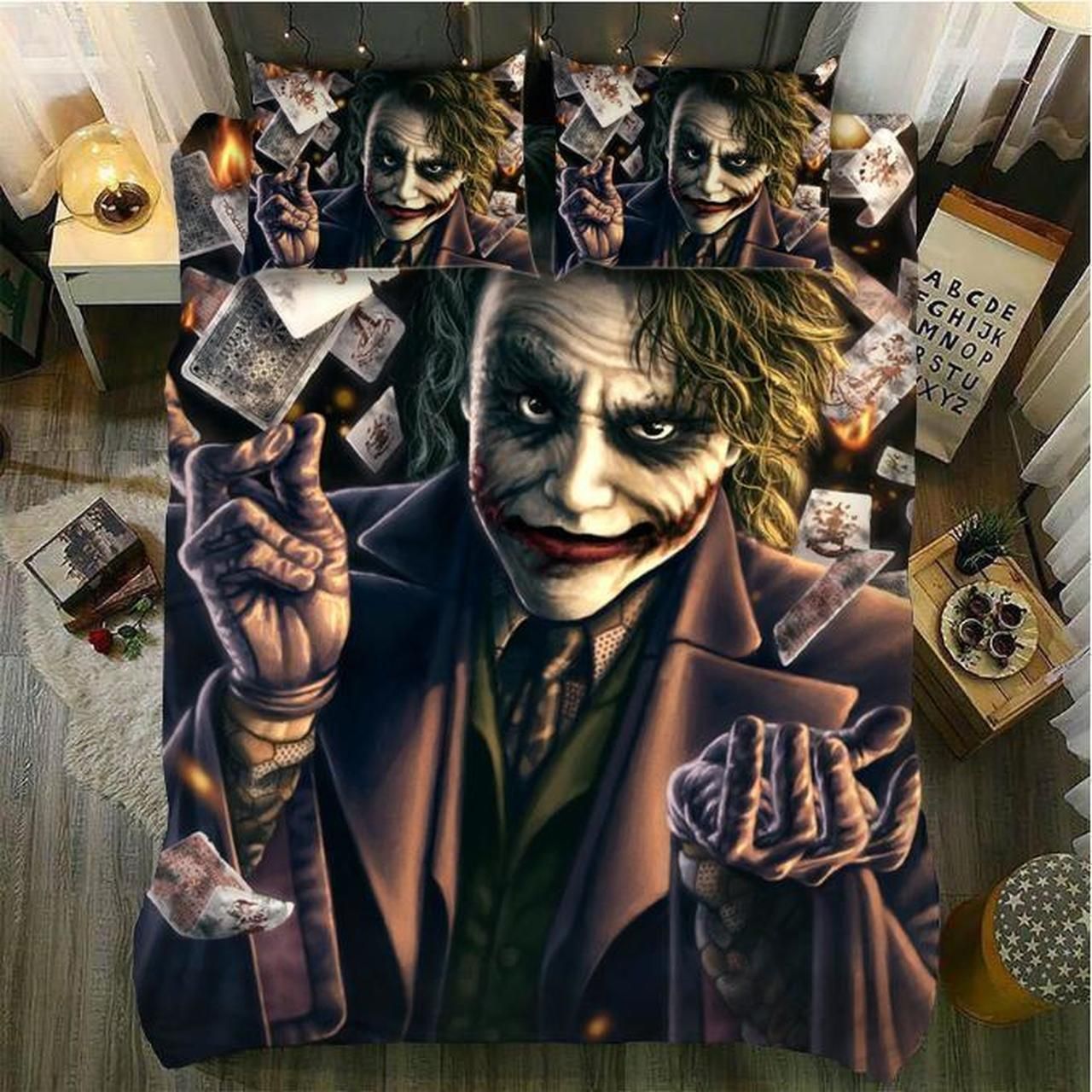 Peckshirt Poker Joker Bedding Set Cover Bedding Set Cover Duvet Cover X Amp Pillow Cases - Print In Your Way