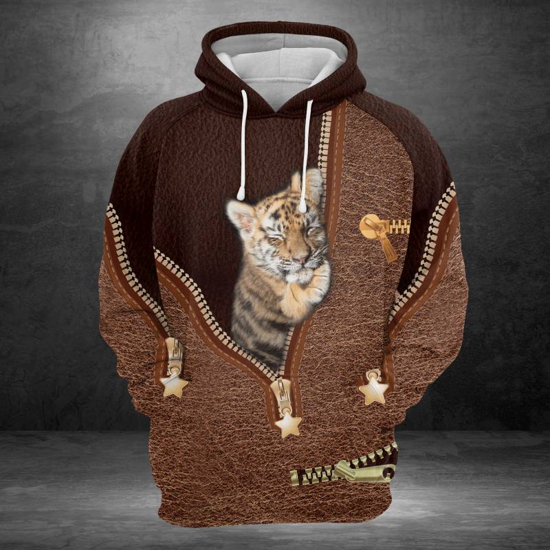 Tiger Leather G5831 – All Over Print Unisex Hoodie