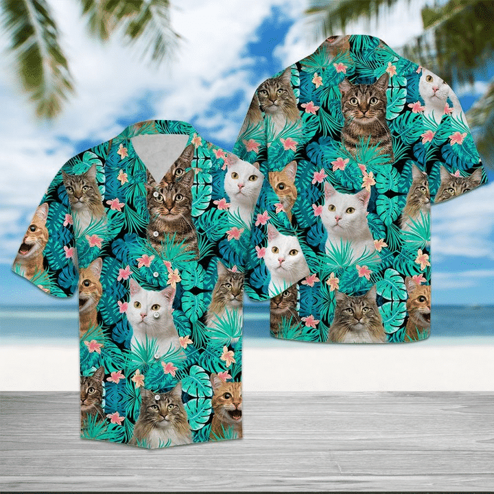 Cat Hawaii Shirt Ha95424