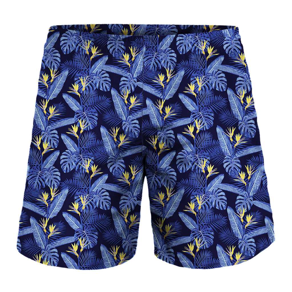 Blue Hawaii Tropical Pattern Print Shorts Ha16911