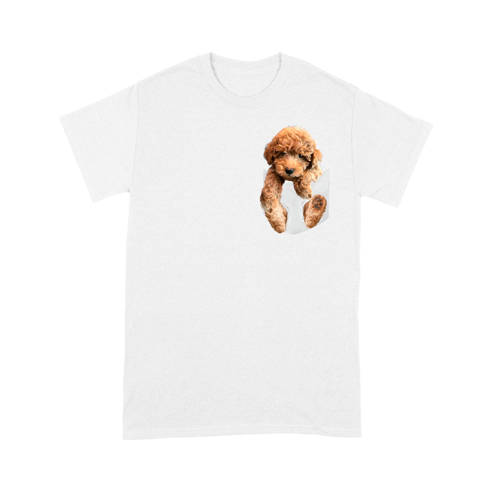 Standard T-Shirt – Goldendoodle In A Pocket 2