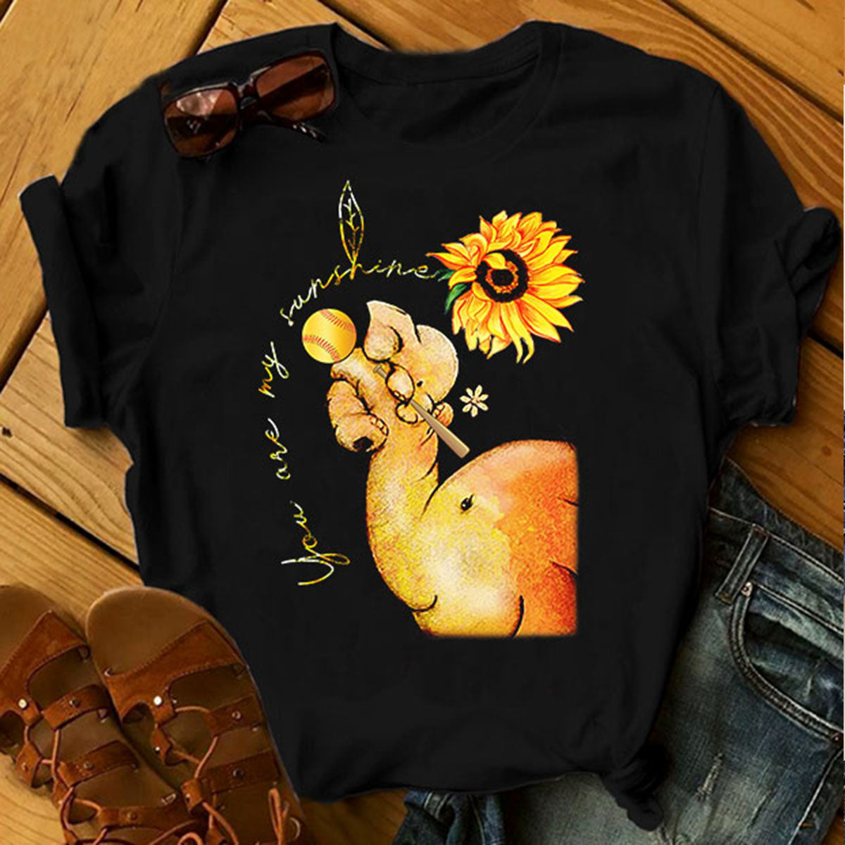 You Are My Sunshine Elephant Ni0507050Yr T-Shirt