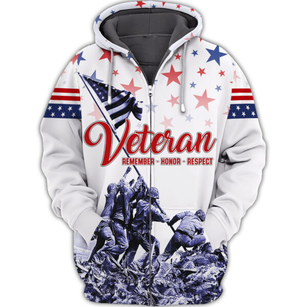 Veterans Day 3D Full Print Shirts Memorial Day Shirt