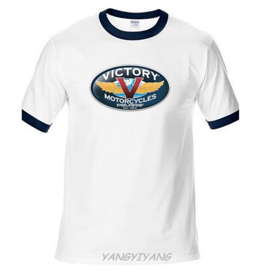 VICTORY MOTORCYCLES Custom Made Good Quality T Shirt