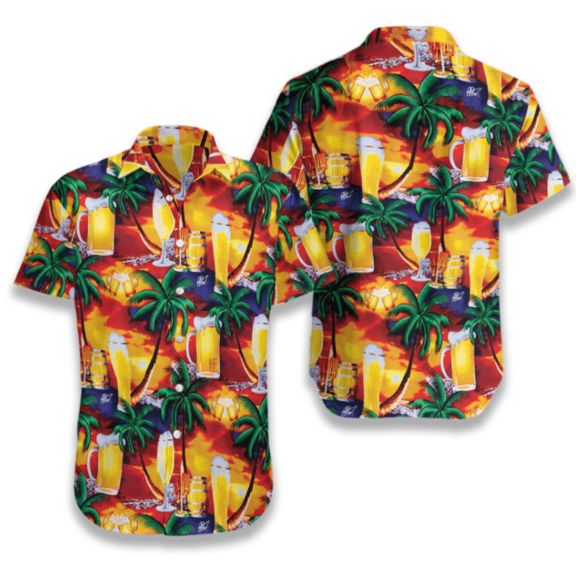 Paradise Of Beer Hawaiian Shirt Birthday Gift For Male Female Ha38353