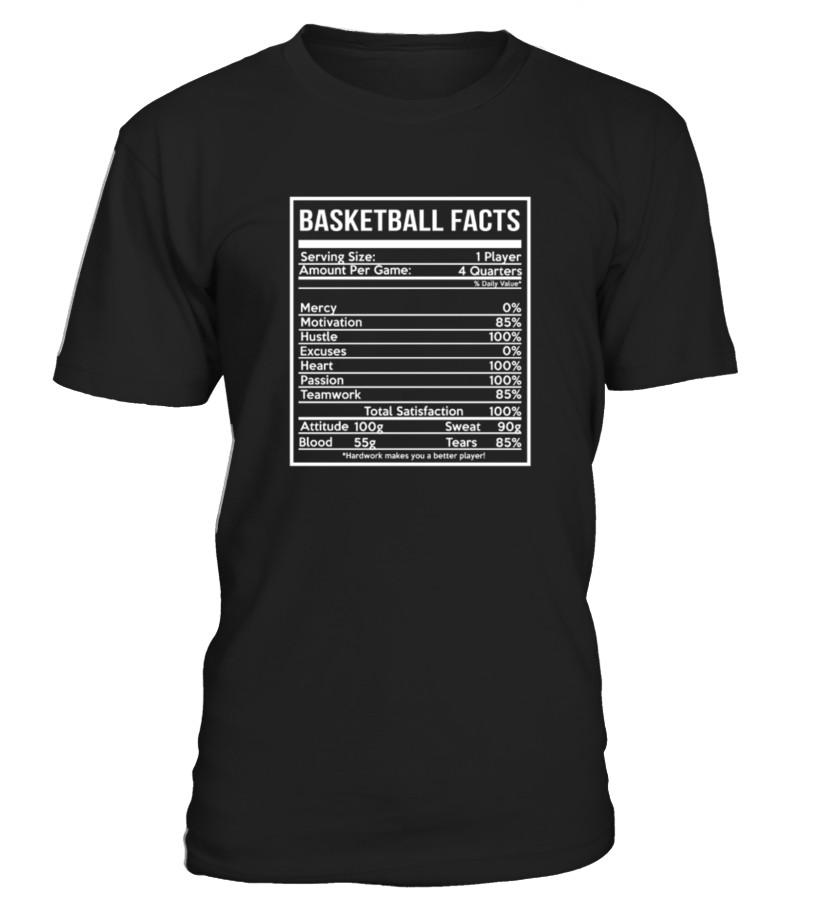 BASKETBALL FACTS basketball girlfriend and cute T shirts C-WPG97