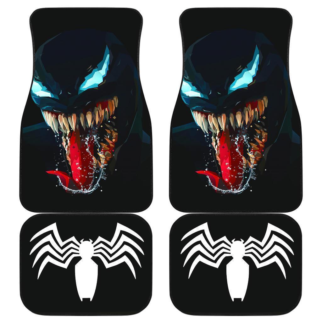 Venom 3D Face Car Floor Mats