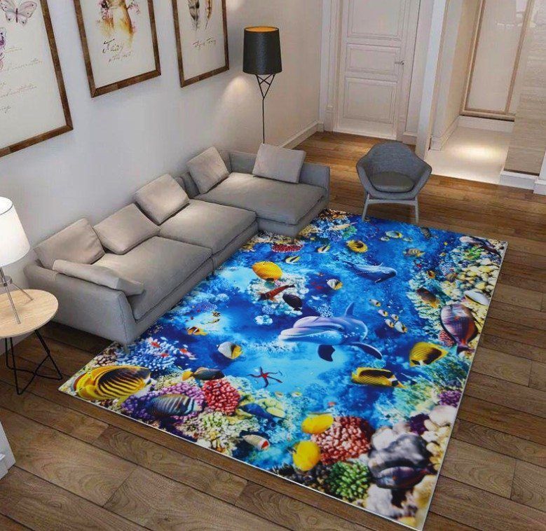 Dolphin Marine Rug