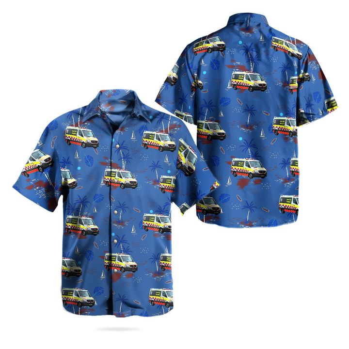 Nsw Ambulance Mercedes Benz Hawaii Shirt For Men Women Adult Ha9079