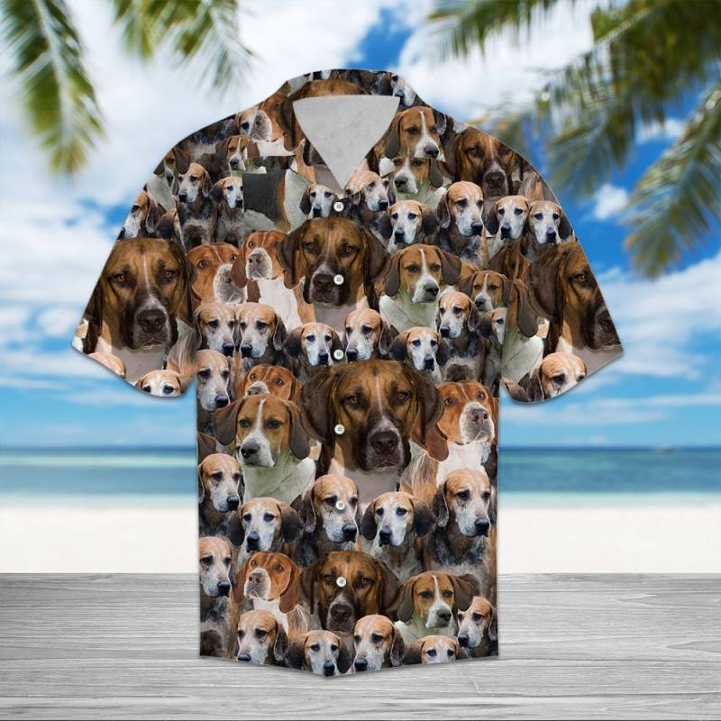 English Foxhound Awesome Hawaiian Shirt Ha38025