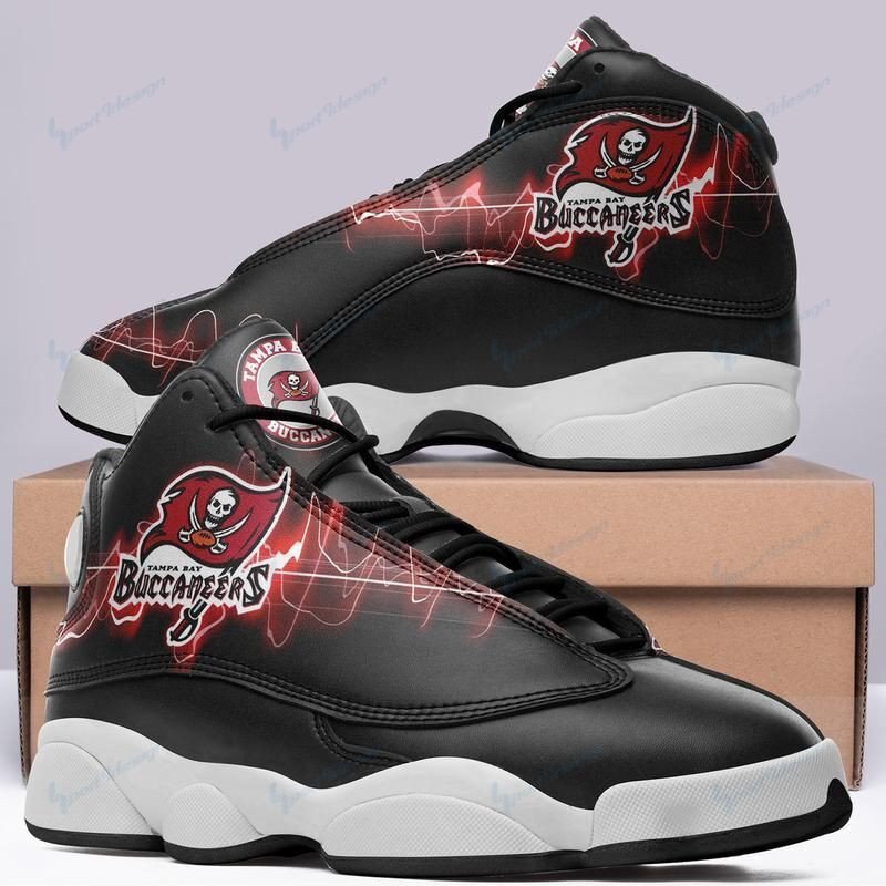 Air Jordan 13 Printing Shoes Sneaker Team Logo Tampa Bay Buccaneers