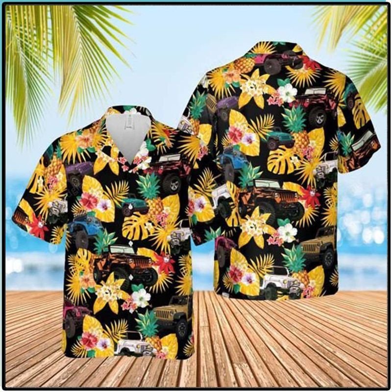 Jeep Pineapple Hawaii Shirt Unisex Adult Ha73346