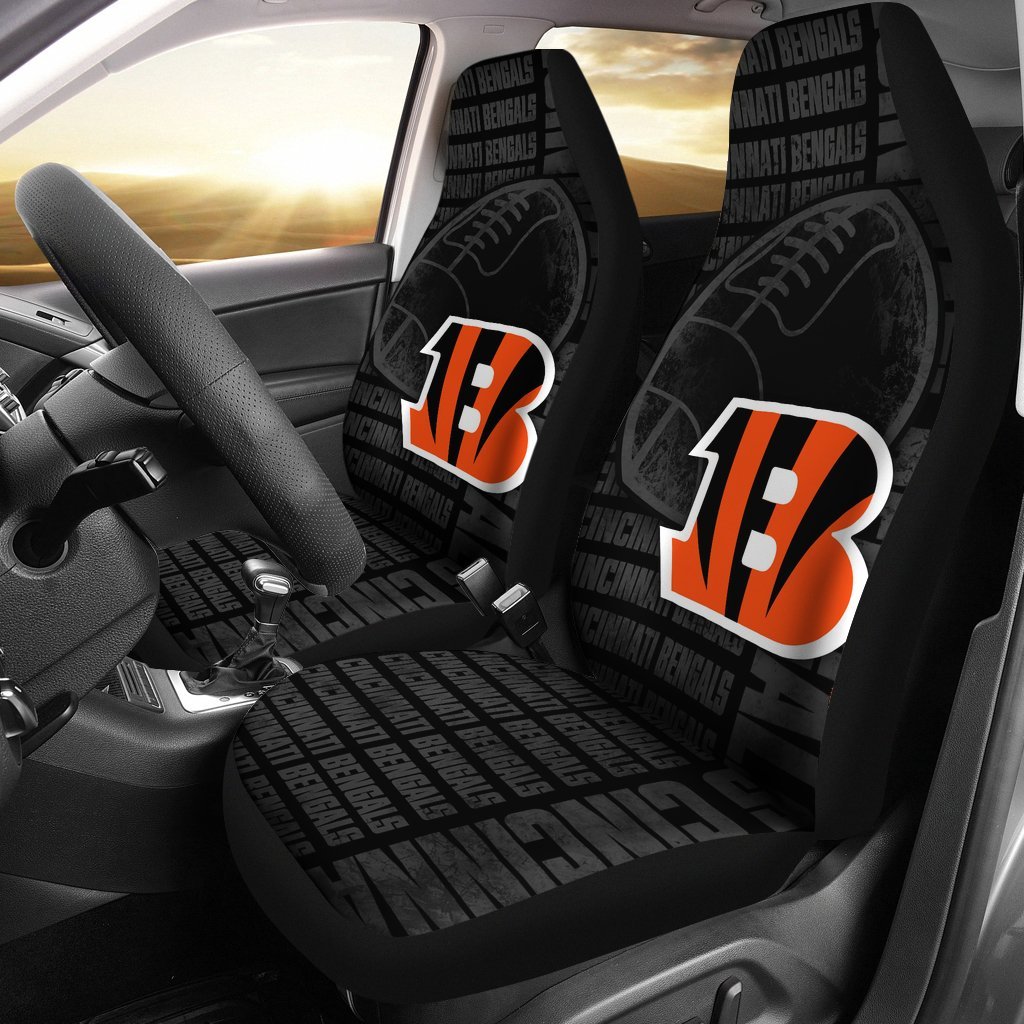 Kingsfootball The Victory Cincinnati Bengals Car Seat Covers