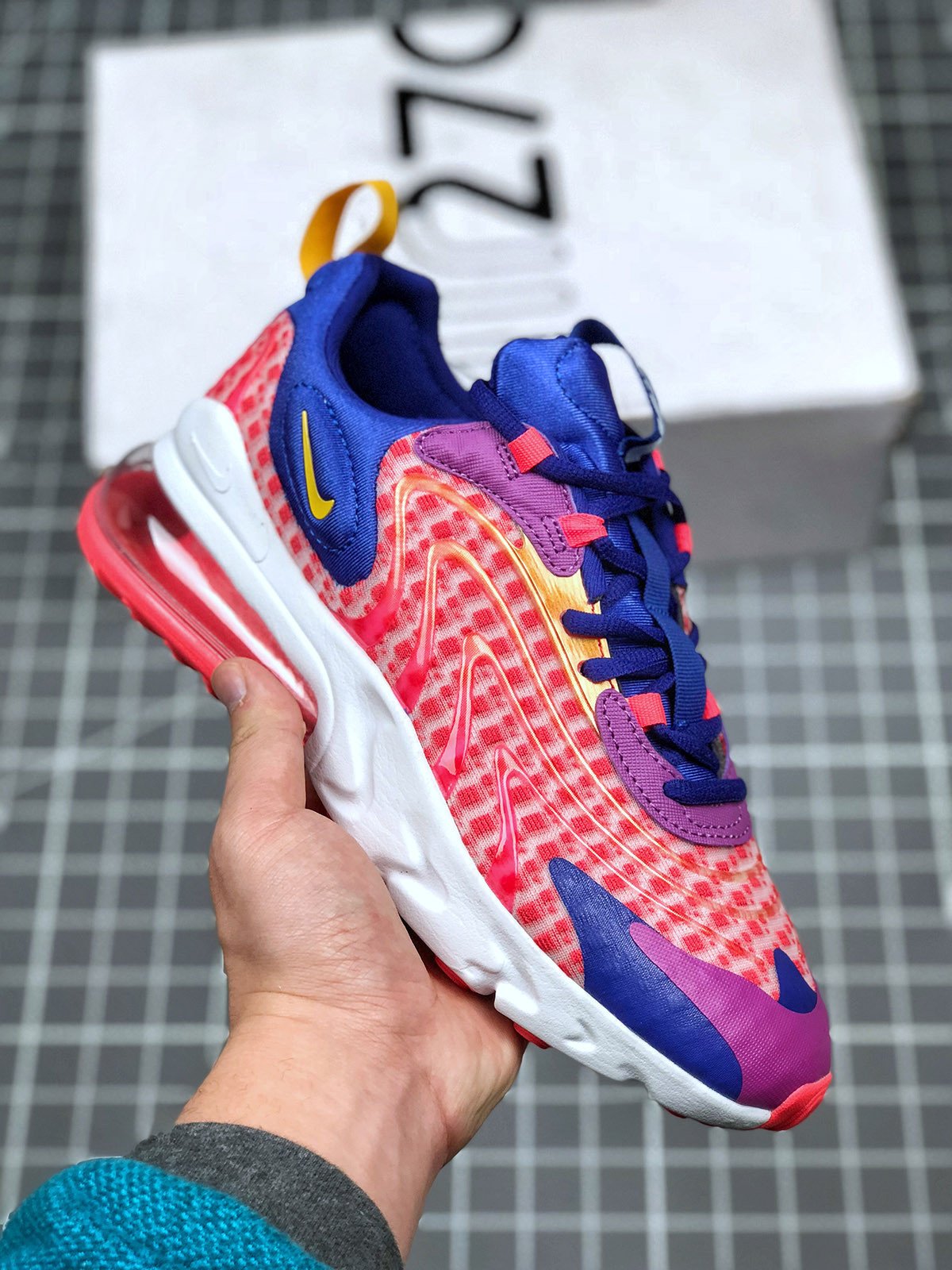 Nike Air Max 270 React Eng Laser Crimson Laser Orange 5339785