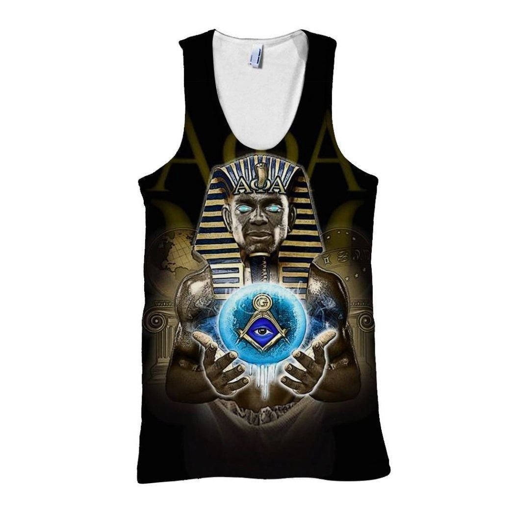 Fraternity Tank Top – Alpha Phi Alpha Sphinx Freemasonry Tank Top