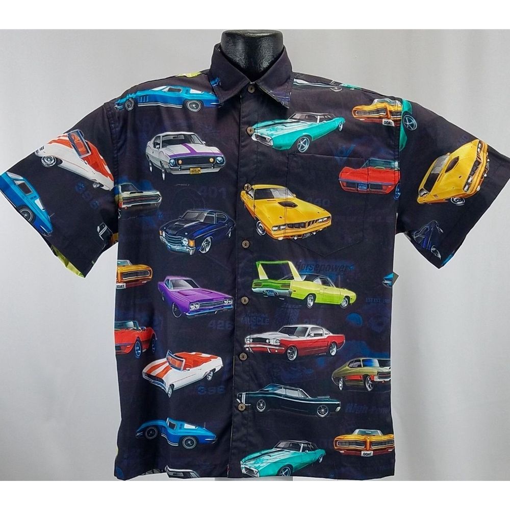 Cars Black Nice Design Hawaii Shirt Ha34866